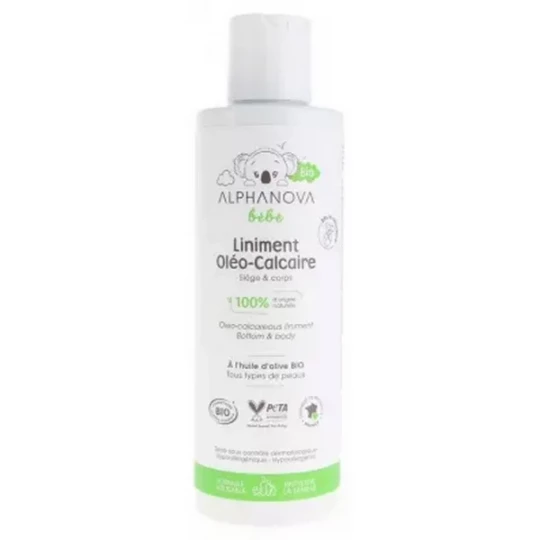 Alphanova Bébé Liniment Oléo-Calcaire Bio