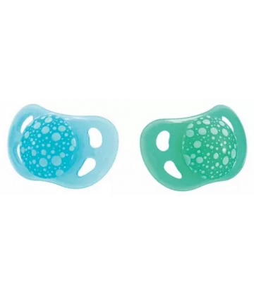 Twistshake Sucette Orthodontique 0-6 Mois Lot de 2