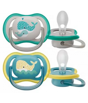 Avent Ultra Air Sucettes Orthodontiques 18 Mois et + x 2