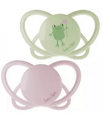 Luc et Léa Physio 2 Sucettes Physiologiques 18 Mois et +