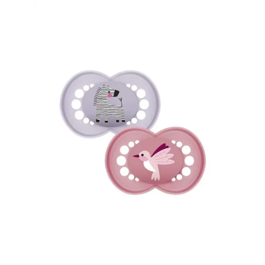 MAM 2 Sucettes Original Animaux 18 Mois et +