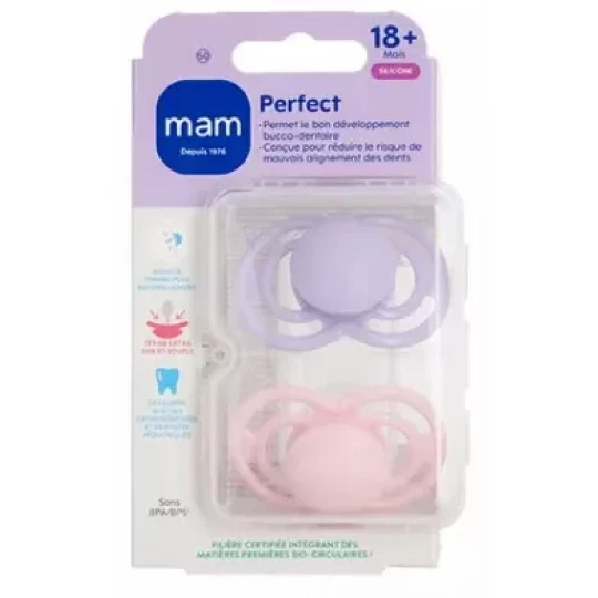 MAM 2 Sucettes Perfect Tendance 18 Mois et + - image 2