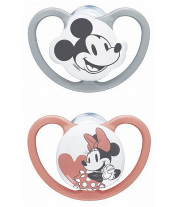 NUK Space Disney Baby 2 Sucettes Silicone 6-18 Mois - image 2