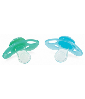 Twistshake Sucette Orthodontique 6 Mois et + Lot de 2