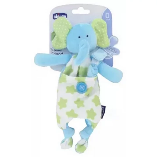 Chicco Doudou Attache-Sucette Pocket Friend 0 Mois et +