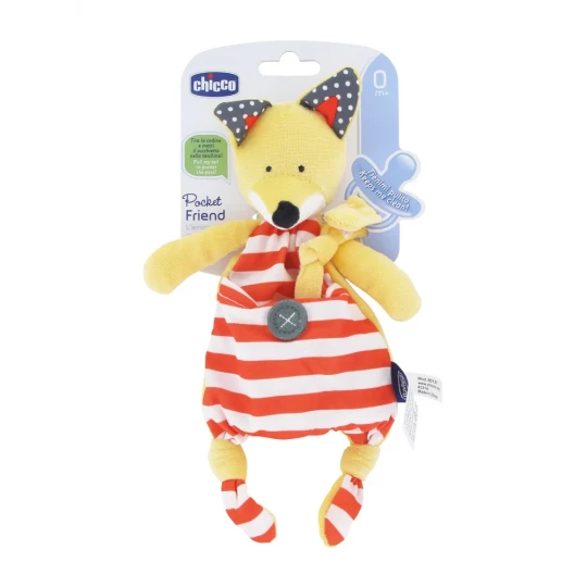 Chicco Doudou Attache-Sucette Pocket Friend 0 Mois et + - image 4