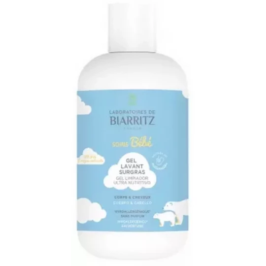 Laboratoires de Biarritz Gel Lavant Surgras Bio - image 2