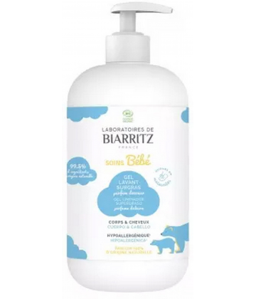 Laboratoires de Biarritz Gel Lavant Surgras Parfumé Douceur Bio