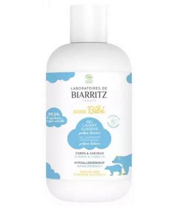 Laboratoires de Biarritz Gel Lavant Surgras Parfumé Douceur Bio