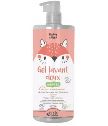 MKL Green Nature Baby Green Gel Lavant Doux Bio