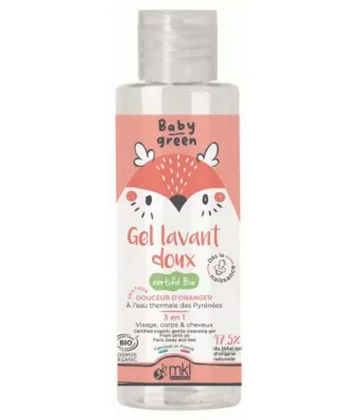 MKL Green Nature Baby Green Gel Lavant Doux Bio