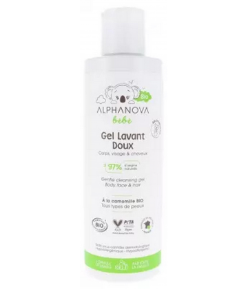 Alphanova Bébé Gel Lavant Doux Bio