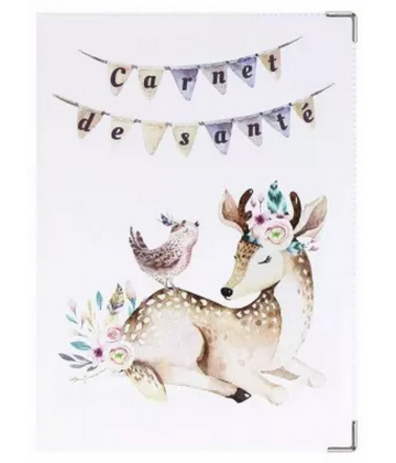 Color Pop Protège Carnet de Santé