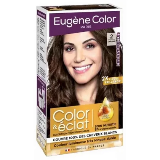 Eugène Color Color & Eclat Les Naturelles Coloration Permanente Très Longue Durée - image 2