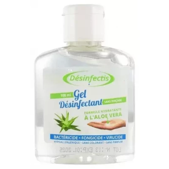 Désinfectis Gel Désinfectant Sans Rinçage à l'Aloe Vera - image 3