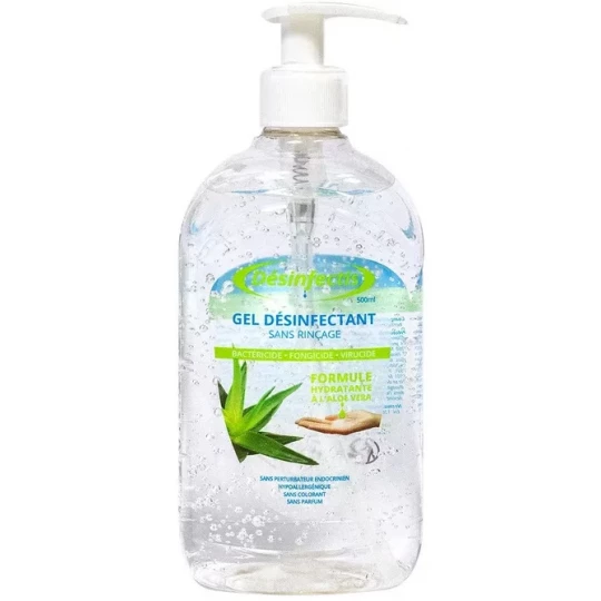 Désinfectis Gel Désinfectant Sans Rinçage à l'Aloe Vera - image 4