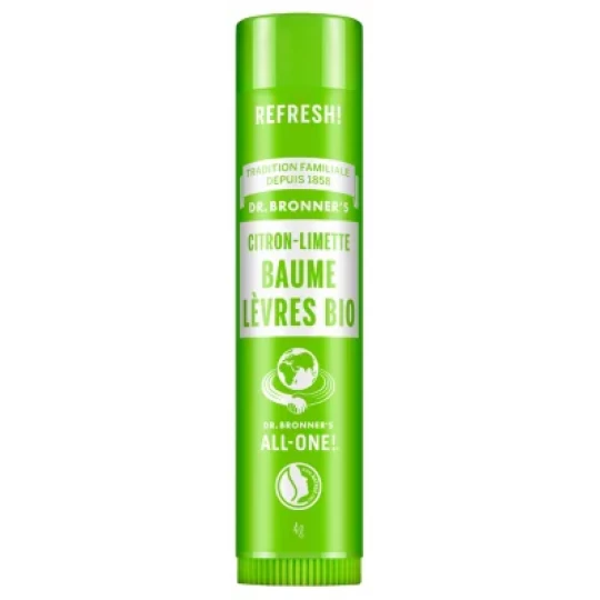 Dr Bronner's Baume Lèvres Bio 4 g