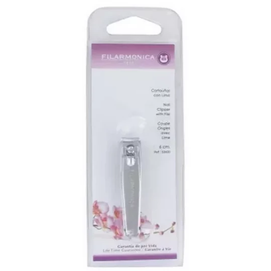 Filarmonica Coupe-Ongles avec Lime 6 cm