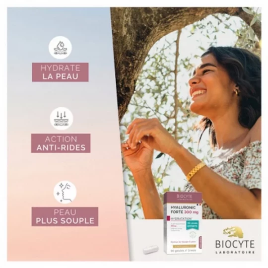 Biocyte Hyaluronic Forte 300 mg Gélules - image 7