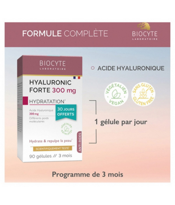 Biocyte Hyaluronic Forte 300 mg Gélules