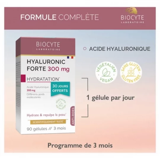 Biocyte Hyaluronic Forte 300 mg Gélules - image 10