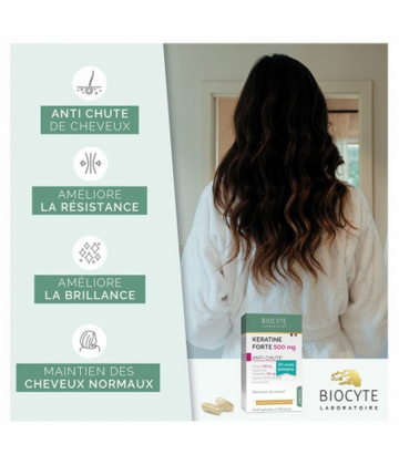 Biocyte Keratine Forte Anti-Chute Gélules