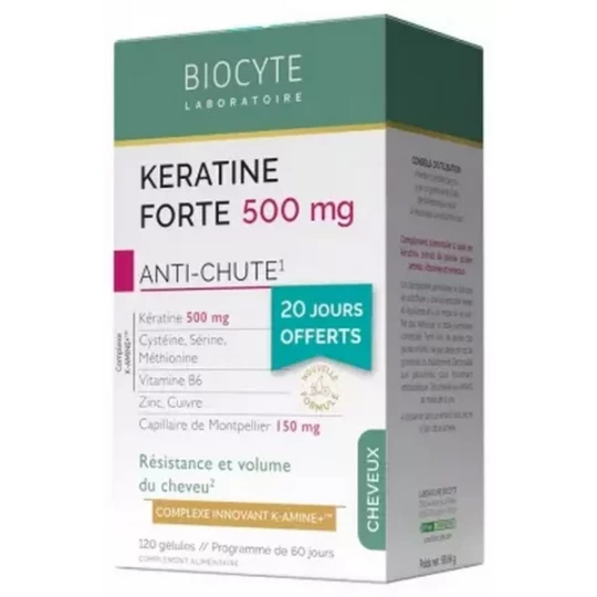 Biocyte Keratine Forte Anti-Chute Gélules