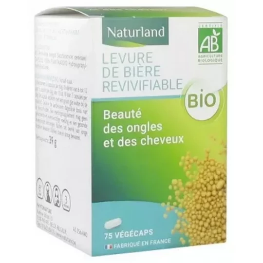 Naturland Levure de Biere Revivifiable Bio Végécaps - image 2