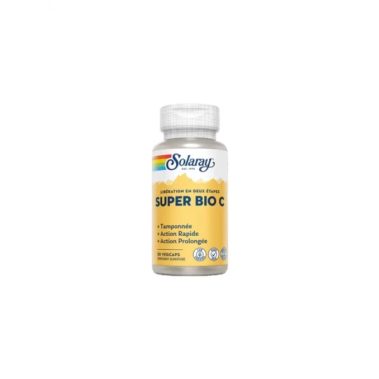 Solaray Super Bio C Capsules Végétales - image 2