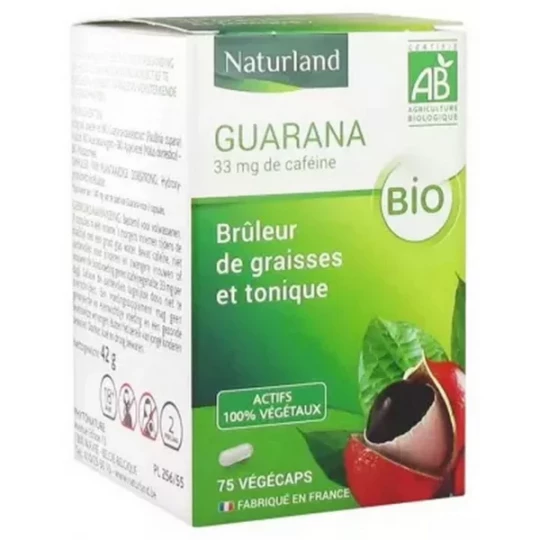 Naturland Guarana Bio Végécaps