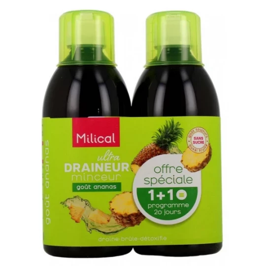 Milical Ultra Draineur Minceur Lot de 2 x 500 ml - image 2