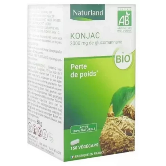 Naturland Konjac Bio Végécaps