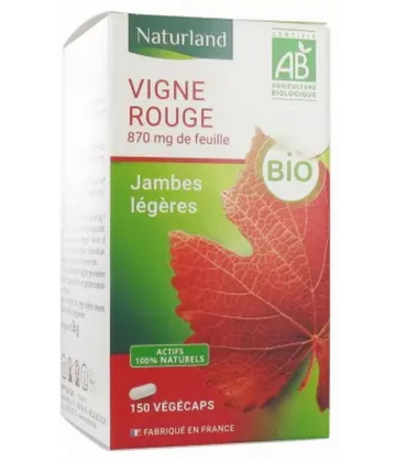 Naturland Vigne Rouge Bio Végécaps