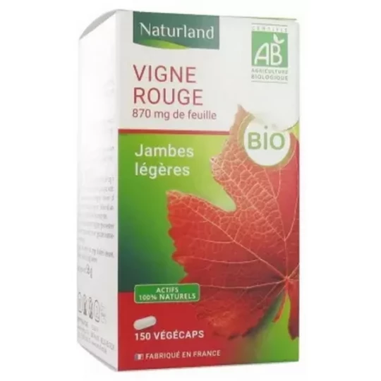 Naturland Vigne Rouge Bio Végécaps