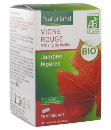 Naturland Vigne Rouge Bio Végécaps