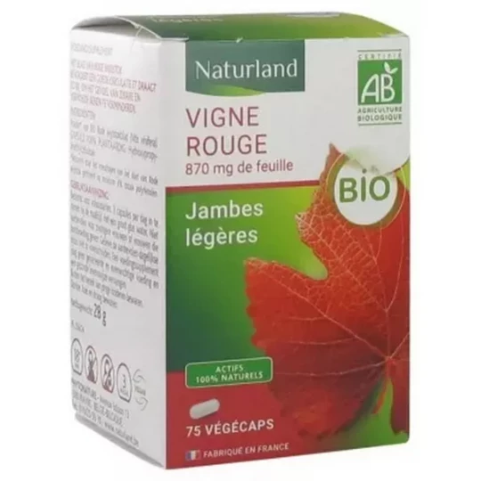 Naturland Vigne Rouge Bio Végécaps - image 2