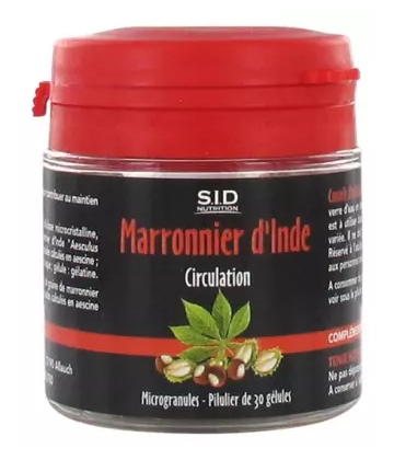 S.I.D Nutrition Circulation Marronnier d'Inde Gélules