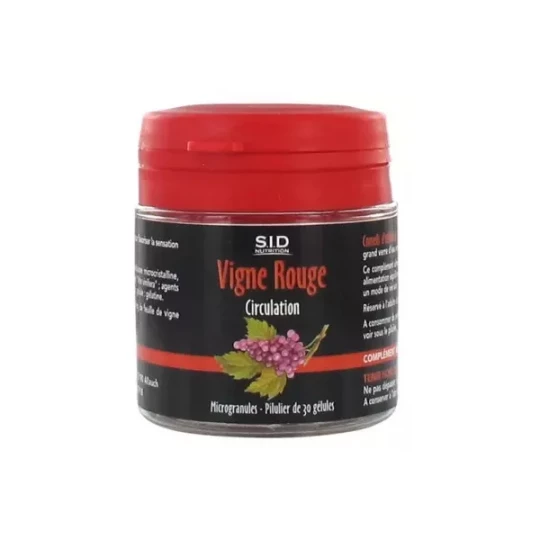 S.I.D Nutrition Circulation Vigne Rouge Gélules