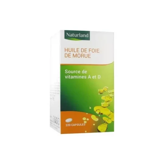 Naturland Huile de Foie de Morue Capsules