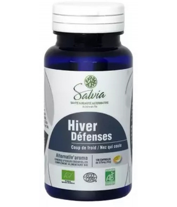 Salvia Nutrition Alternativ-Aroma Hiver Défenses Bio Capsules