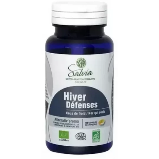Salvia Nutrition Alternativ-Aroma Hiver Défenses Bio Capsules
