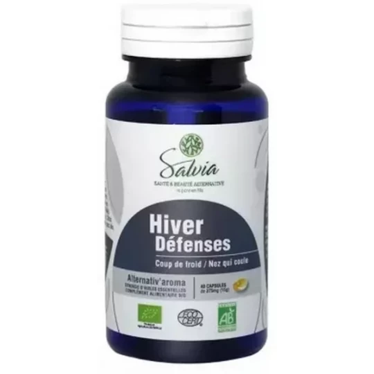 Salvia Nutrition Alternativ-Aroma Hiver Défenses Bio Capsules - image 2