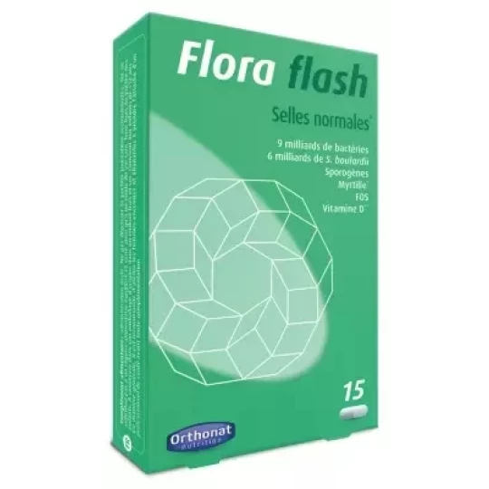 Orthonat Flora Flash Selles Normales Gélules