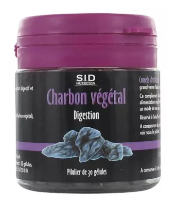 S.I.D Nutrition Digestion Charbon Végétal Gélules