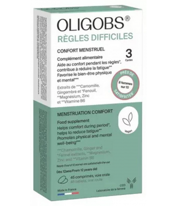 Laboratoire CCD Oligobs Regles Difficiles Comprimés