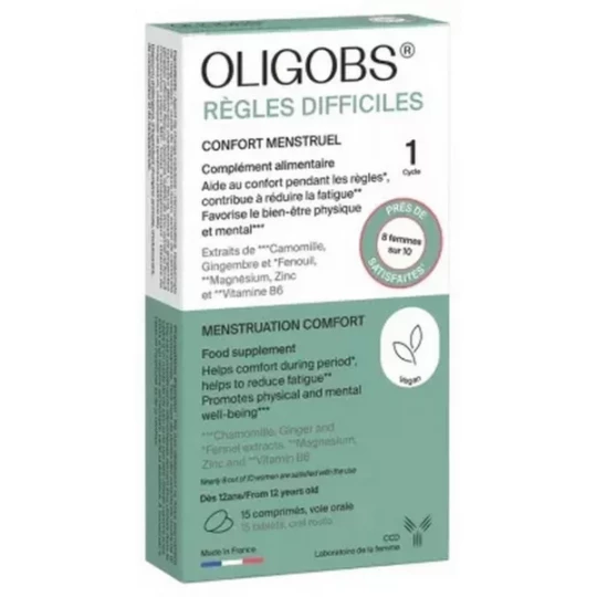 Laboratoire CCD Oligobs Regles Difficiles Comprimés - image 2