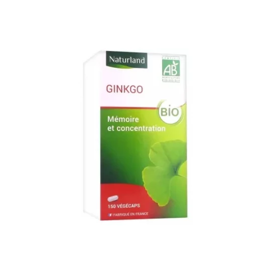 Naturland Ginkgo Bio Végécaps