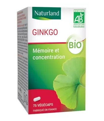Naturland Ginkgo Bio Végécaps