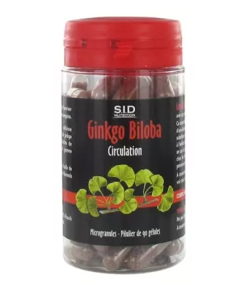 S.I.D Nutrition Circulation Ginkgo Biloba 90 Gélules