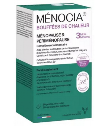 Laboratoire CCD Ménocia Bouffées de Chaleur Gélules